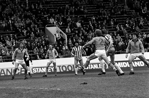 Sheffield Wednesday 3 v. Luton 1. Division Two Football. April 1981 MF02-14