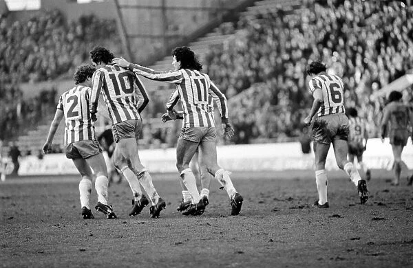 Sheffield Wednesday 3 v. Oldham 0. Division One Football. February 1981 MF01-31-061