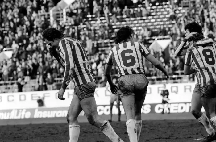 Framed Print : Sheffield Wednesday 3 v. Oldham 0. Division One Football. February 1981 MF01-31-063 Framed Print : Sheffield Wednesday 3 v. Oldham 0. Division One Football. February 1981 MF01-31-063