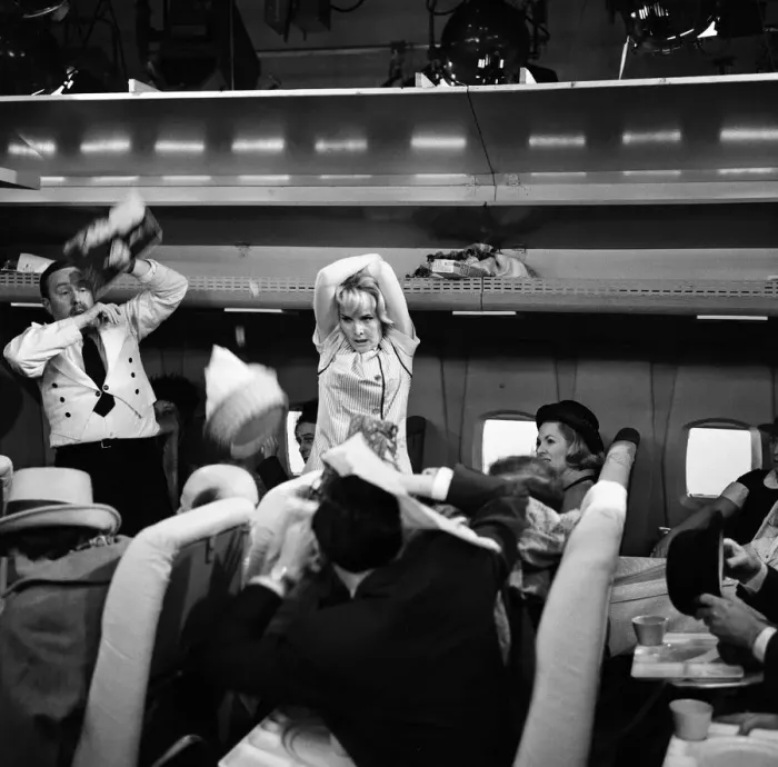 Framed Print : Sheila Hancock was today at the BBC studios taking the part of an air hostess for her new