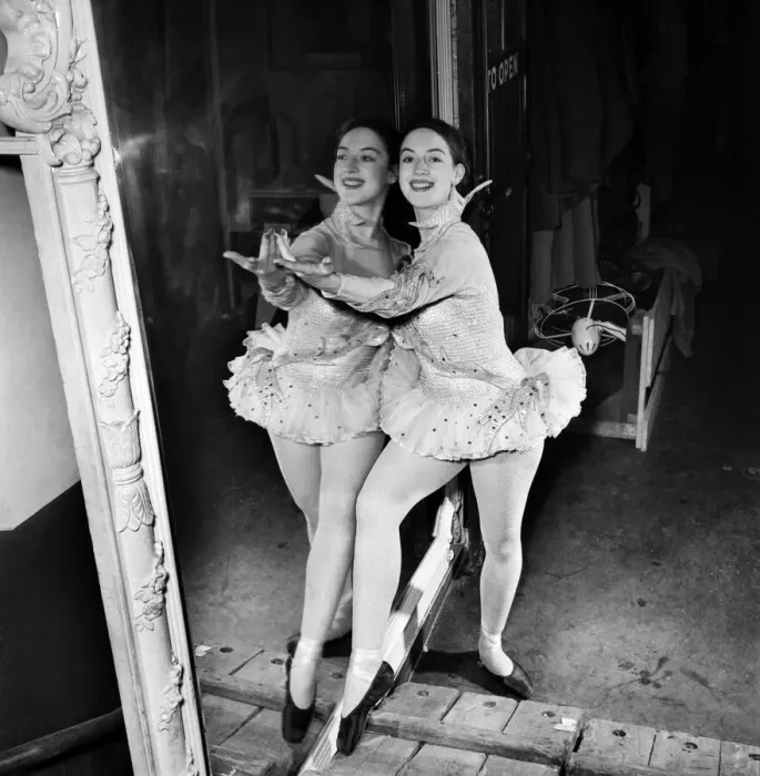 Framed Print : Shes on her own Its not a double act, they are not twins Framed Print : Shes on her own Its not a double act, they are not twins