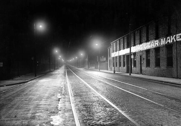 Shields Road, Newcastle. November 1936