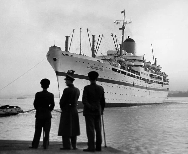 The ship Oxfordshire later renamed the Fairstar