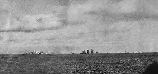 Shipping in the English Channel comes under attack. May 1940 P012183