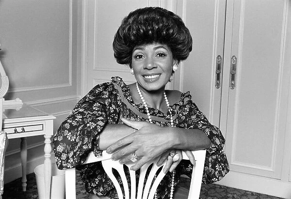 Shirley Bassey in Monte Carlo, August 1977