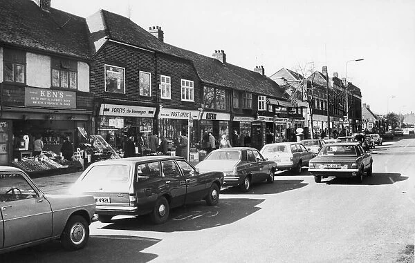 Shops on the Walsgrove Road, Coventry. 13th April 1979