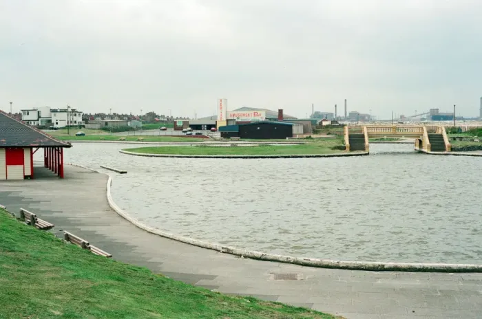 Framed Print : Short Walks Feature, Redcar, 25th April 1994 Framed Print : Short Walks Feature, Redcar, 25th April 1994