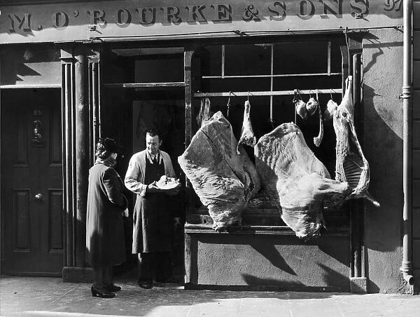There is no shortage of meat in Eire. Our picture shows