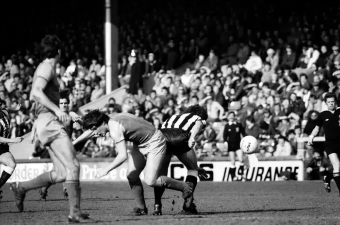 Framed Print : Shrewsbury 2 v. Newcastle 2. March 1984 MF14-26-028 Framed Print : Shrewsbury 2 v. Newcastle 2. March 1984 MF14-26-028