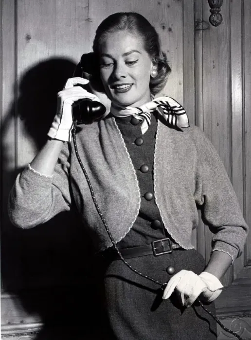 Framed Print : The Shrug - Bolero - Septmeber 1954 Designed to keep the shoulders warm