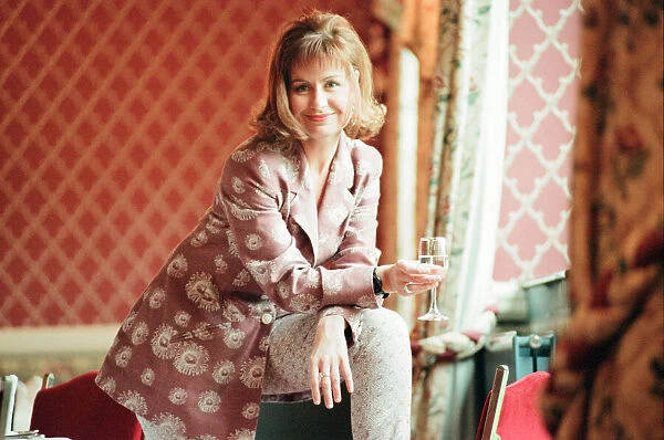 Sian Lloyd, Weather Forecaster, 25th April 1997. Clothing Fashion Feature