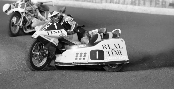 Framed Print : Sidecar Speedway, Smallmead, Reading, Monday 8th June 1992