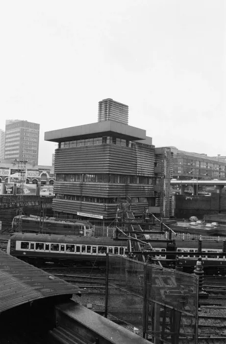 Framed Print : Signal Box, New Street Station, Birmingham, 3rd October 1983 Framed Print : Signal Box, New Street Station, Birmingham, 3rd October 1983