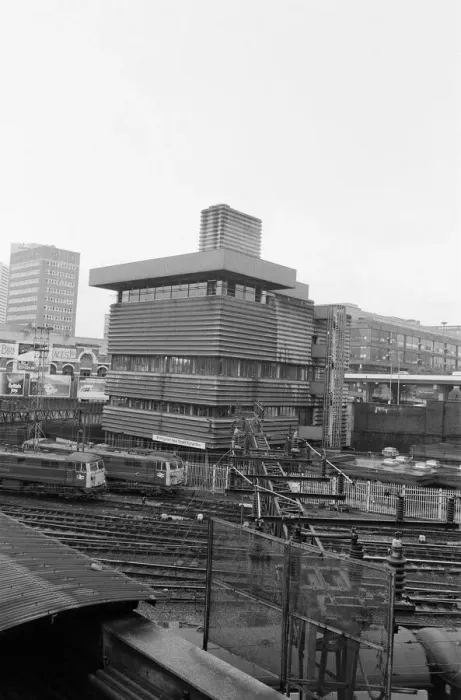 Framed Print : Signal Box, New Street Station, Birmingham, 3rd October 1983 Framed Print : Signal Box, New Street Station, Birmingham, 3rd October 1983