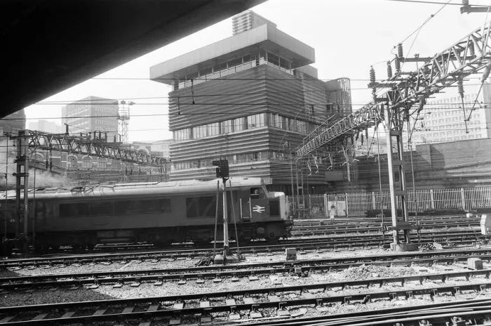 Framed Print : Signal Box, New Street Station, Birmingham, 13th May 1980 Framed Print : Signal Box, New Street Station, Birmingham, 13th May 1980