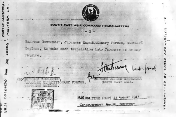 Framed Print : Signatures on preliminary peace agreement between Lt. General F. A. M Framed Print : Signatures on preliminary peace agreement between Lt. General F. A. M