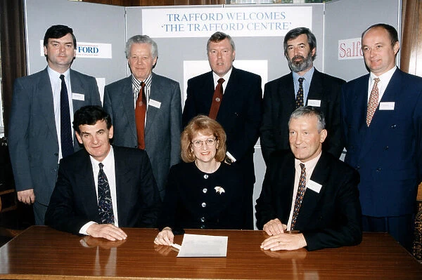 Signing of Construction Charter, for Trafford Centre, at Trafford Town Hall, Manchester