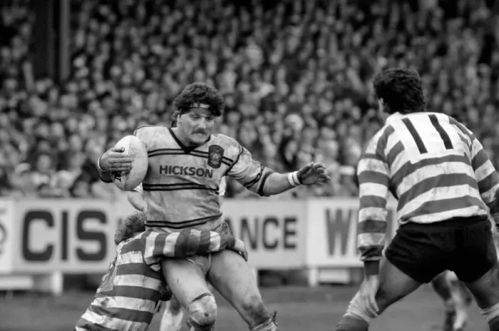 Framed Print : Silk Cut Challenge Cup Semi-final at Wigan. Castleford beat Oldham 18-17