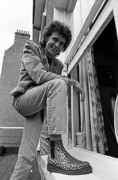 Singer and Actor David Essex. 30th August 1983