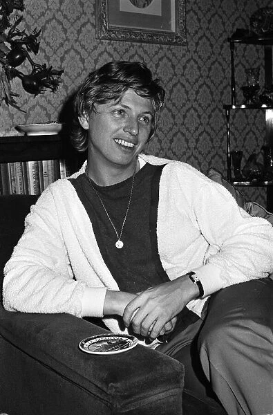 Singer and Actor Tommy Steele at home. 10th May 1969