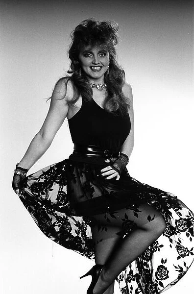 Singer and actress Linda Nolan. 5th March 1985
