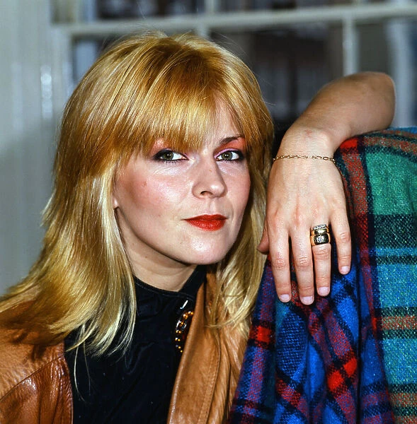 Singer and actress Toyah Willcox. October 1986
