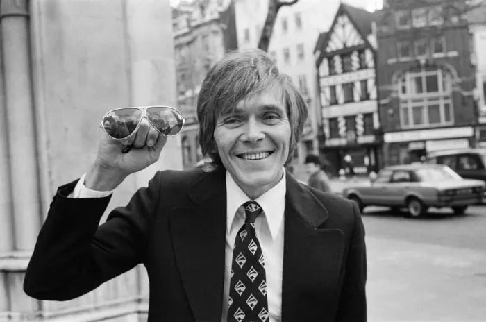 Framed Print : Singer Billy Fury pictured in London today after his discharge from bankruptcy