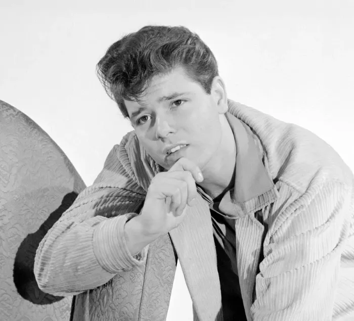 Framed Print : Singer Cliff Richard seen here in the Reveille studio Circa 1959 Framed Print : Singer Cliff Richard seen here in the Reveille studio Circa 1959