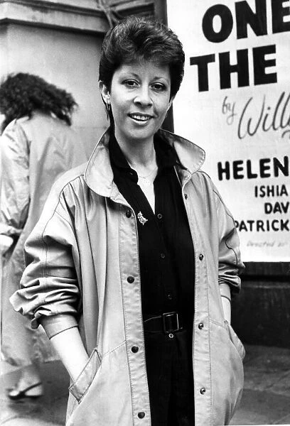 Singer Helen Shapiro who is appearing at the Theatre Royal in Newcastle in Willy