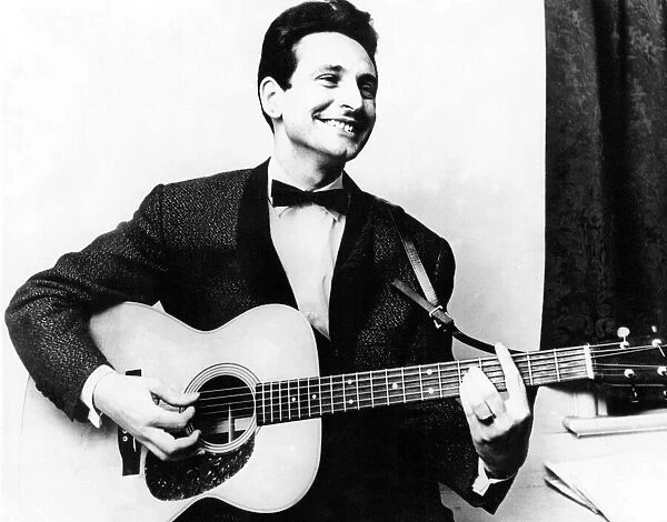 Singer Lonnie Donnegan 7 October 1959