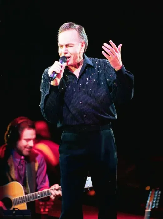Framed Print : Singer Neil Diamond performs in concert at the Telewest Arena in Newcastle 24 February Framed Print : Singer Neil Diamond performs in concert at the Telewest Arena in Newcastle 24 February