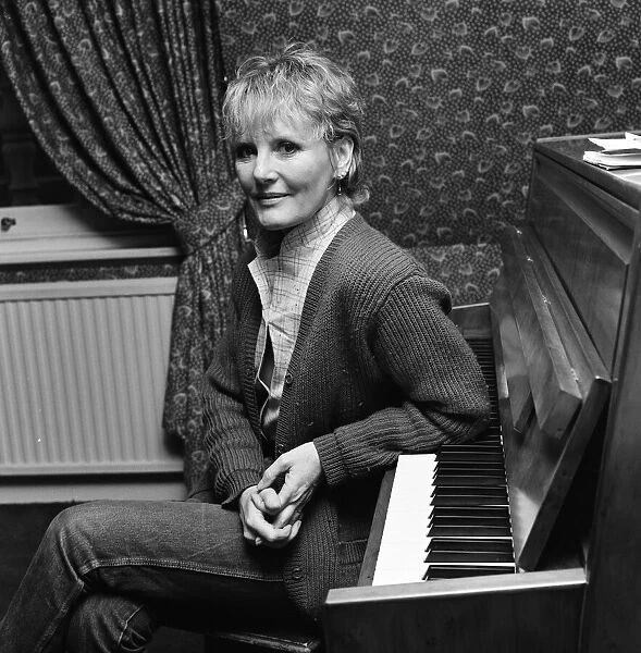 Singer Petula Clark. 10th February 1981