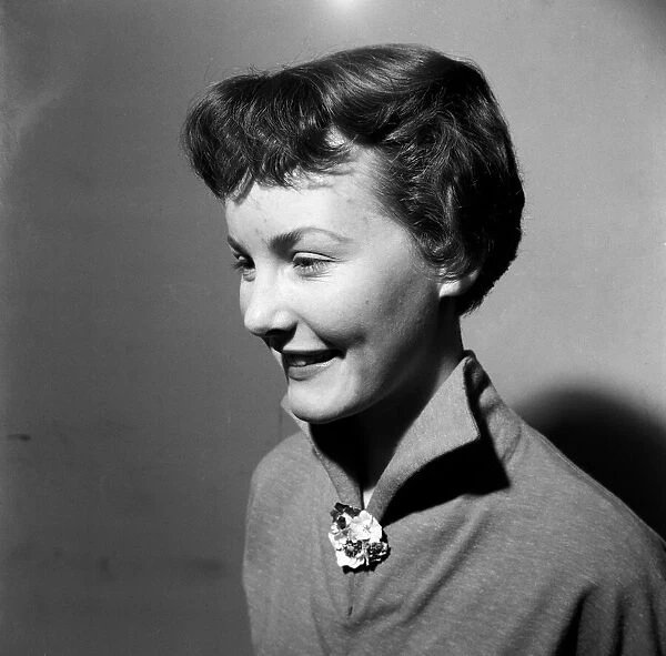 Singer Petula Clark. 30th January 1950