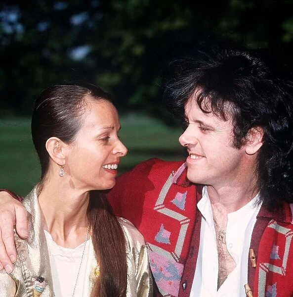 Singer and songwriter Donovan with his wife Linda Circa 1985