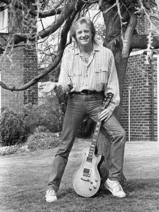 Framed Print : Singer songwriter John Miles, back home after his 14 month 300 concert tour with Tina