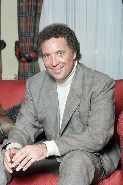 Singer Tom Jones. 19th March 1991