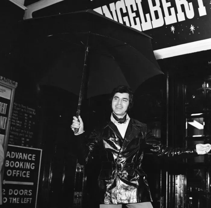 Framed Print : Singing star Engelbert Humperdinck is starring in a two-week season at the London Framed Print : Singing star Engelbert Humperdinck is starring in a two-week season at the London