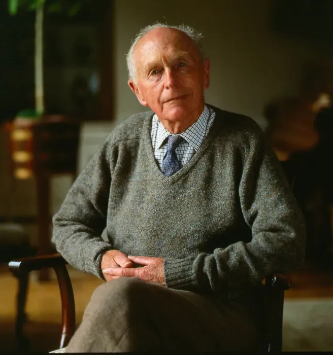 Framed Print : Sir Alec Douglas Home August 1989 Sitting in chair at home pullover checked shirt Framed Print : Sir Alec Douglas Home August 1989 Sitting in chair at home pullover checked shirt