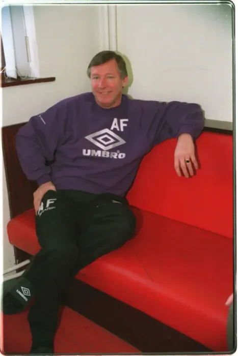 Framed Print : Sir Alex Ferguson - January 1995