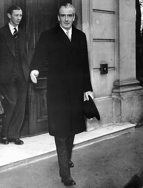 Sir Anthony Eden Prime Minister seen here in April 1955