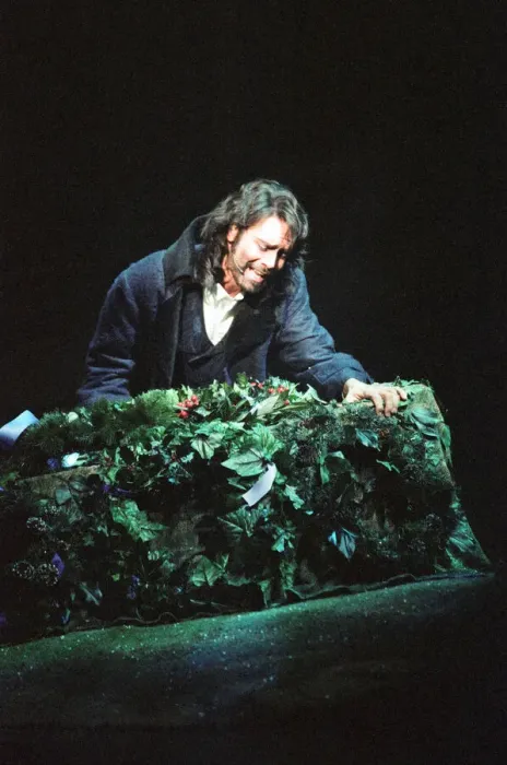 Framed Print : Sir Cliff Richard on stage in the premiere of the Heathcliff'musical Framed Print : Sir Cliff Richard on stage in the premiere of the Heathcliff'musical