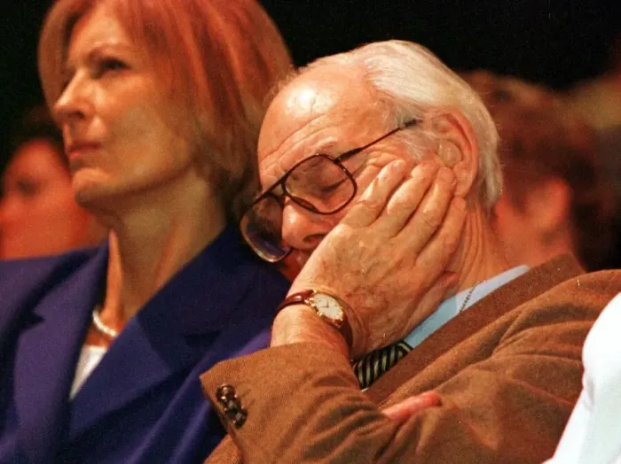 Framed Print : Sir Denis Thatcher, the husband of former Prime Minister Margaret Thatcher, has died