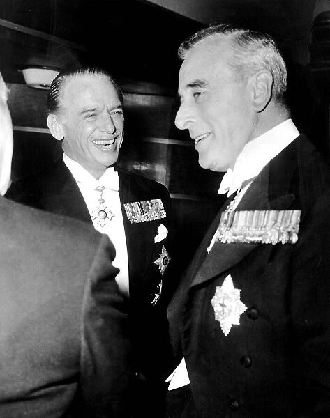 Sir Douglas Fairbanks & Lord Mountbatten