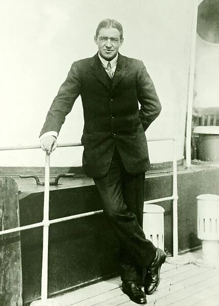 Sir Ernest Shackleton explorer circa 1909