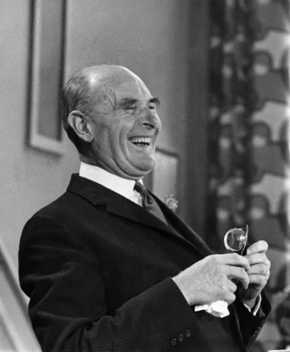 Framed Print : Sir Harry Pilkington who headed the Broadcasting commitee which consider the future of Framed Print : Sir Harry Pilkington who headed the Broadcasting commitee which consider the future of