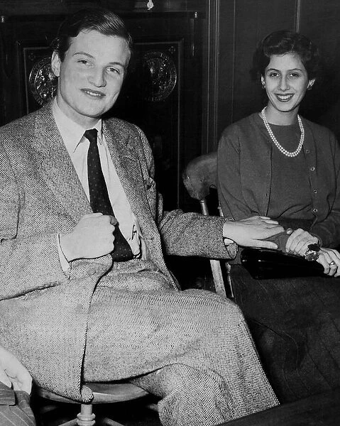 Sir James Goldsmith and Isabel Palimo