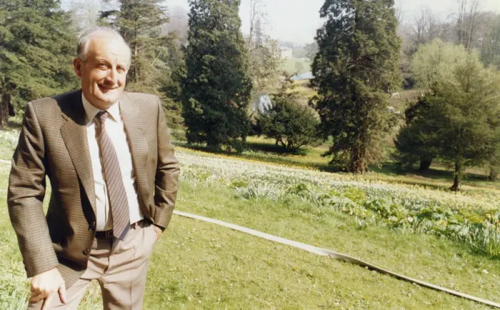 Framed Print : Sir John Hall, property developer (knighted 1991) and life president Framed Print : Sir John Hall, property developer (knighted 1991) and life president