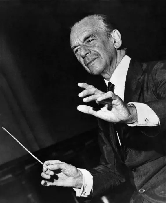 Framed Print : Sir Malcolm Sargent, pictured on February 25 this year at Liverpool Framed Print : Sir Malcolm Sargent, pictured on February 25 this year at Liverpool