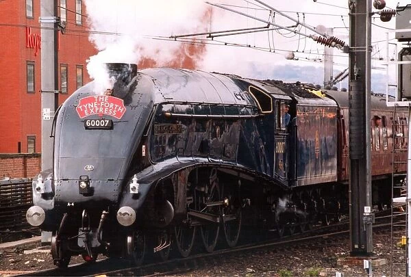 The Sir Nigel Gresley at Newcastle Central Station on 29th April 1995