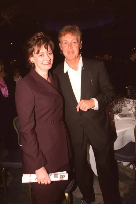 Framed Print : Sir Paul McCartney with Cherie Blair May 1999 at the The Mirror Pride of Britain Framed Print : Sir Paul McCartney with Cherie Blair May 1999 at the The Mirror Pride of Britain